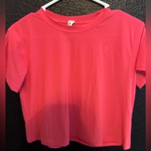 Lululemon dry fit cropped tshirt